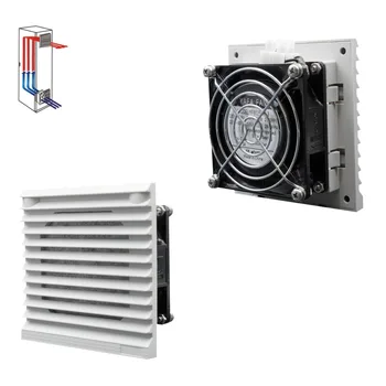 106.5*106.5*55mm 115 V skrini ventilátora filtra s 8025 80mm ventilátor FK6620.115/FK3320.115