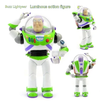 Disney Pixar Toy Story 4 Buzz Lightyear Hovorí Akčné Figúrky Látkové Telo Model Bábiky Limited Kolekcia Hračiek Darček