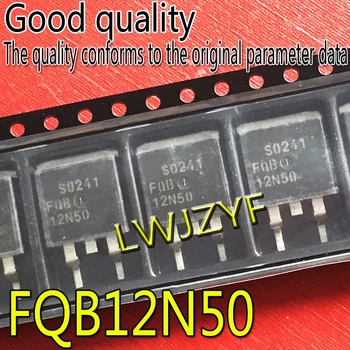 Nové FQB12N50 NA-263 12.1 A 500V MOSFET Rýchle dodanie