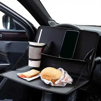 Volant Mini Jedálenský Stôl Auto miska Na Jedenie Notebook, Tablet Multi-function Cestovné Prenosné Auto Workbench Obvyklé