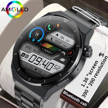 AMOLED HD Displej, Horúce Smart Hodinky Mužov Nepremokavé Šport Fitness Tracker Bluetooth Hovor Smartwatch Muž Pre Android IOS Apple Xiao