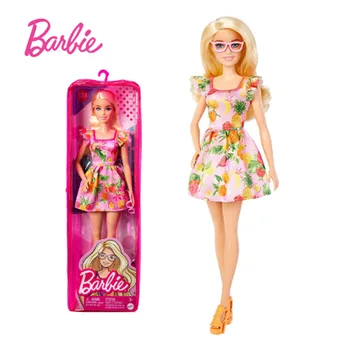 Kawaii Bábika Barbie Módy Ovocie Šaty Dievča Princezná Vyhovovali Zdobiť Rôzne Tvary Oblečenie, Topánky Deti, Dievčatá, Hračky Darček
