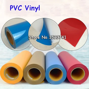 5Yards PVC Prenos Tepla Vinyl Rez Rezanie Ploter Prenos DIY T-shirt od 28colors