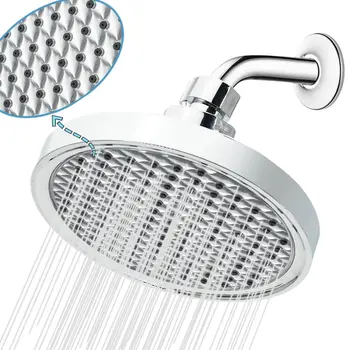 Chuveiros Vysoký Tlak Zrážok Sprcha Hlavy 6 Palcový Luxusné Moderné Sprchové Hlavice Kúpeľňových Doplnkov
