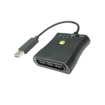 Prevodník pre PS2 Na Xbox360 pre PS2 Káblového ovládača Ovládač na Volant pre Xbox 360 Rukoväť USB Konvertor