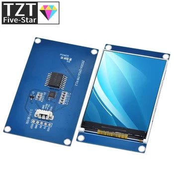 TZT 2,4-Palcový TFT 240*320 Rozlíšenie 3,3 V-5V UART MCU Sériová Komunikácia Flash 64 MB, Bez Touth Pre Arduino UNO R3 MEGA