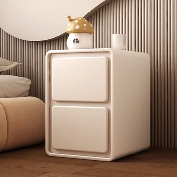 Krém vietor luxusné nočný stolík malý moderný jednoduchý kabinetu skladovanie spálne nábytok noc bielizník drobné tabuľka