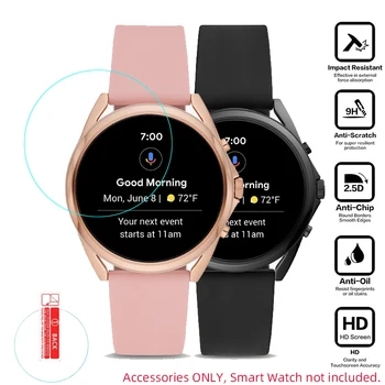 Tvrdené Sklo Ochranný Film HD Jasné Stráže Na Fosílne Gen 5 LTE Smartwatch Šport Smartwatch Tvrdeného Screen Protector Kryt