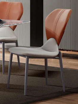 Jedálenské stoličky, moderné a minimalistické Nordic taliansky štýl, jedálenské stoličky, rokovania stoličky