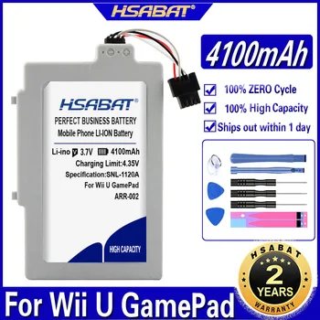 HSABAT ARR-002 4100mAh Batérie pre Nintendo Wii U GamePad
