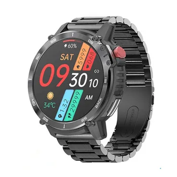 C22 Smart Hodinky Mužov Bluetooth Hovor 1.6 Palcový HD Displej, Pamäť 4G 400mAh Srdcovej frekvencie Zdravý Šport Fitness Náramok Smartwatch