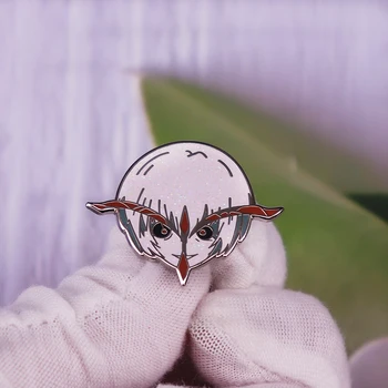 Evangelion EVA-00 Smalt Pin červené oči Ayanami Rei Anime charakter brošňa Módne Šperky