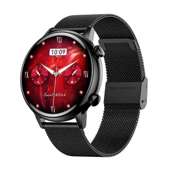 Bluetooth Hovor Smart Hodinky 1.106 palcový Full Touch Muži Ženy Fitness Tracker Náramok Vodotesný IP68 Smartwatch Pre Android ios