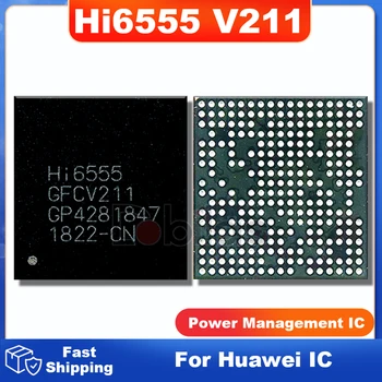 5 ks HI6555 V211 GFCV211 Pre Česť 20 8X 9S Hrať 3 4t-taktné Pre Huawei Nova 3 3i Power IC BGA Napájanie Čip Chipset