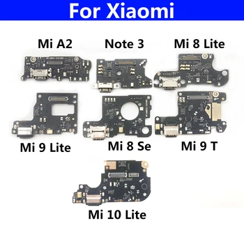 Pre Xiao Mi 11 USB Napájací Konektor Nabíjania Charing Port Dock Flex Kábel Pre Xiao Mi 10 TON 10 9 8 Se A1 A2 A3 Lite