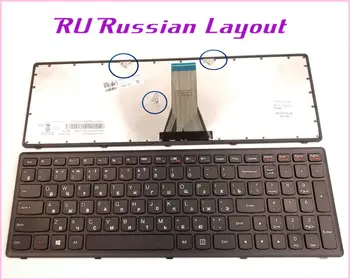 Ruský RU Rozloženie Klávesnice Lenovo PK130YB3A00 9Z.NAFSC.001 NSK-BM0SC 01 V-136520LS1 Laptop/Notebook s Rámom