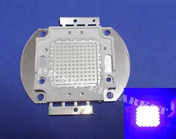 Vysoký výkon LED čip UV KLASU Fialové Svetlo 415Nm-420NM 100W Ultrafialové lampy Vytvrdzovania SMD Vysoký výkon LED čip UV KLASU Fialové Svetlo 415Nm-420NM 100W Ultrafialové lampy Vytvrdzovania SMD 0
