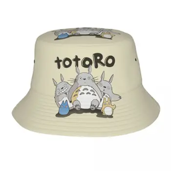 Letné Bob Klobúky Môj Sused Totoro Ghibli pre Unisex Rybár Spp Nové Bavlna Vedro Klobúky Vonkajšie Rybársky Klobúk