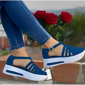 2023 Nový Dizajn Značky Dámske Módne Sandále Típat Prst Pohodlné Športové Sandále, Topánky Ženy Sandalias Mujer Kliny Platformu Sandále