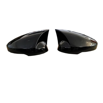 Auto Bočné Dvere Krídlo Spätné Zrkadlo Pokrytie Výbava pre-Honda Civic 11. Gen Až 2022 2023 Upravené Rohy Shell Bright Black