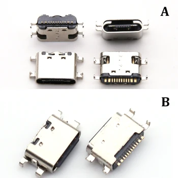 5-10pcs Typ-C, USB Konektor Nabíjania Socket Port Pre Lenovo S5 K520 Tablet Tab M10 10.1 Palcový TB-X605F N M X605FC/LC