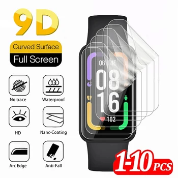 Pre Xiao Mi Redmi Band 2 Smartwatch Plné Pokrytie Proti Poškriabaniu Clear Screen Protector Mäkké Hydrogel Film Nie Sklo
