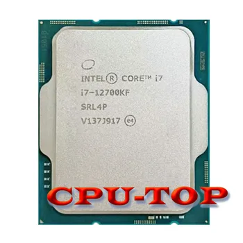 Nové procesory Intel Core i7-12700KF i7 12700KF 3.6 GHz Dvanásť-Core Dvadsať-Niť CPU Procesor 10NM L3=25M 125W LGA 1700 bez ventilátora
