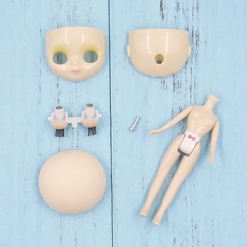 Blyth Bábika Mini Príslušenstvo pre telo,tvár,oči,pokožku hlavy pre 10 cm výška bábiky je Vhodný Pre DIY Zmeniť Hračka