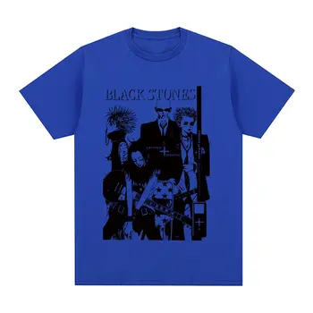 Nana Čierne Kamene Top - Čierna Vintage T-shirt_yythk pánskej módy priedušné oblečenie pánske krátke rukávy T-shirt Japonské anime