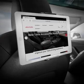 Auto Zadnom Sedadle Mobilný Telefón Držiak na Stojan Tabletu Zadné Sedadlo Smartphone Mount Klip Auto iPad, Držiak Pre Tesla Model 3 Y 2021 2022