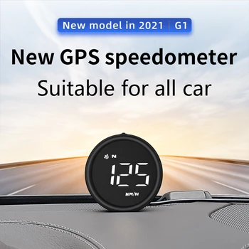 Auto HUD Head Up Display Auto Digitálny Rýchlomer Informácie Projektor Racing GPS Speed Meter