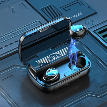 Bezdrôtové Slúchadlá Bluetooth 5.3 Slúchadlá Ai Smart Touch 3D Stereo Vodotesné Slúchadlá Redukcia Šumu Slúchadlá
