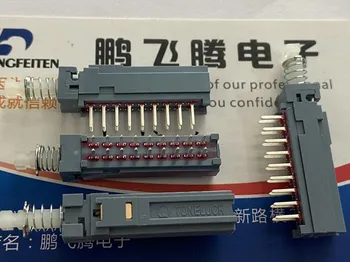 3KS/veľa MPNS6A Taiwan TONELUCK MPN-S6-self-locking 6-nôž 18-pin klávesnice prepínač 6-cestný vypínač so zámkom, 2*9