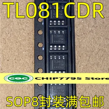 TL081CDR TL081C SOP8 pin čip operačný zosilňovač/lineárny nástroj zosilňovač čip