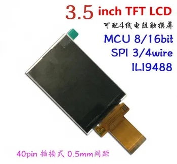 3,5 palcový dotykový displej ILI9488 TFT LCD MCU SPI 40PIN