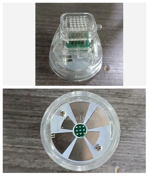 Nový 2 Generácie Jednorazové RF Microneedling Kazety Pozlátené 10/25/64 Kolíky Nano pre Mikro Ihly RF Stroj Krása