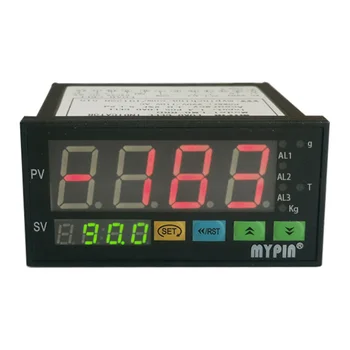 Mypin LM8-RRRD 4 Digitálne Loadcell Indikátor Váženie Baliaci Stroj Indikátor 2 Relé Alarmu Váženie Radič