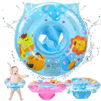 Letné Bezpečnostné Dojčenskej Vody Bazén, Baby Plávanie Krúžok Nafukovacie Float Sídlo Plávať Pomoci Hračky Dvojité Rukoväť