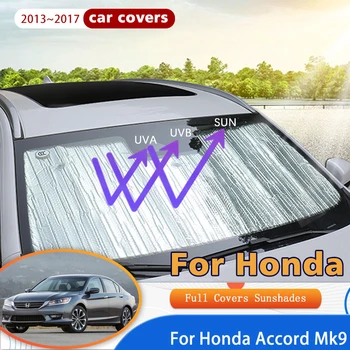 Celkoveho Slnečníky Na Honda Accord Mk9 2013 2014 2015 2016 2017 Auto Príslušenstvo Na Ochranu Pred Slnkom Windshields Bočné Okno Clonu