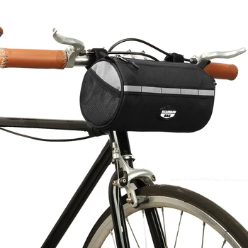 2.1 L Bicykel Predné Trubice Taška Nástroj Úložný Vak, Reflexné Prenosné na Bicykli Sedlo Taška Cestnej Bike MTB Riadítka Košíka Príslušenstvo Pack