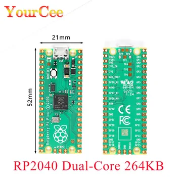 Raspberry Pi Pico Rozvoj Palube Nízke Náklady, Vysoký Výkon Microcontroller Rada RP2040 Cortex-M0+ Dual-Core ARM Procesor