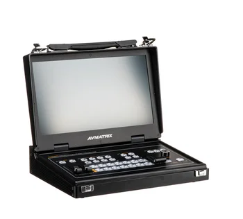 AVMATRIX PVS0613 Prenosné 13.3 palcový FHD LCD Displeji Prenosného 6CH SDI kompatibilný s HDMI Multi-formát Video Switcher