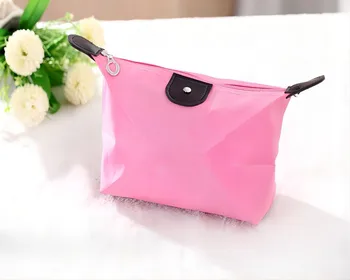 Knedľa v tvare nepremokavá kabelka-typ umývanie taška roztomilá kabelka, prenosný kozmetické skladovanie taška prenosná cestovná kozmetická taška