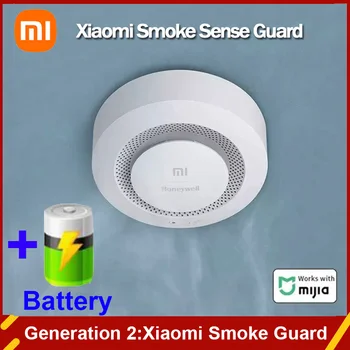 Xiao Mijia Honeywell Požiarny Detektor Dymu Detektor Plynu Bluetooth Práci S Multi-Function Bránou 3 Smart Home Security