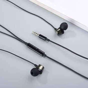 Pôvodné 3,5 MM In-Ear Slúchadlá Basy Headset Vodič Ovládať Slúchadlá S Mikrofónom Pre Motorola Moto G6 P50 Hrať G5, G3 E4 G7 a