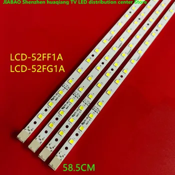 Podsvietenie LED pásy pre Ostré LCD-52FF1A 52FF1A 52FG1A 585MM 52LED 100%NOVÉ LK520D3LWART