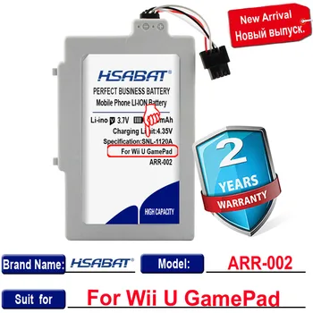 HSABAT ARR-002 4100mAh Batérie pre Nintendo Wii U GamePad HSABAT ARR-002 4100mAh Batérie pre Nintendo Wii U GamePad 2