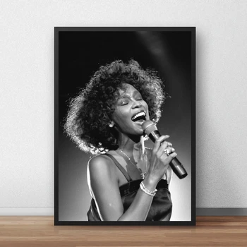 Whitney Houston Hudobné Hviezdy Plagát Plátno Art Print Domáce Dekorácie Nástenné Maľby ( Bez Rámu ) Whitney Houston Hudobné Hviezdy Plagát Plátno Art Print Domáce Dekorácie Nástenné Maľby ( Bez Rámu ) 3