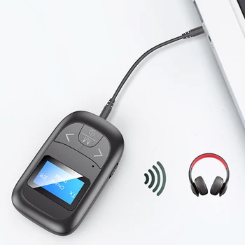 Bluetooth-kompatibilné 5.0 Audio Prijímač, Vysielač 3,5 mm Jack AUX, USB Stereo Hudby Adaptér Bezdrôtovej siete pre TELEVÍZNE Auto POČÍTAČ Slúchadlá Bluetooth-kompatibilné 5.0 Audio Prijímač, Vysielač 3,5 mm Jack AUX, USB Stereo Hudby Adaptér Bezdrôtovej siete pre TELEVÍZNE Auto POČÍTAČ Slúchadlá 4