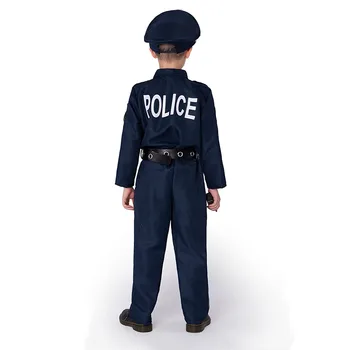 Polícia kostýmy pre deti úlohu obliekanie policajné uniformy prázdninové hry pre deti, darčeky Polícia kostýmy pre deti úlohu obliekanie policajné uniformy prázdninové hry pre deti, darčeky 4